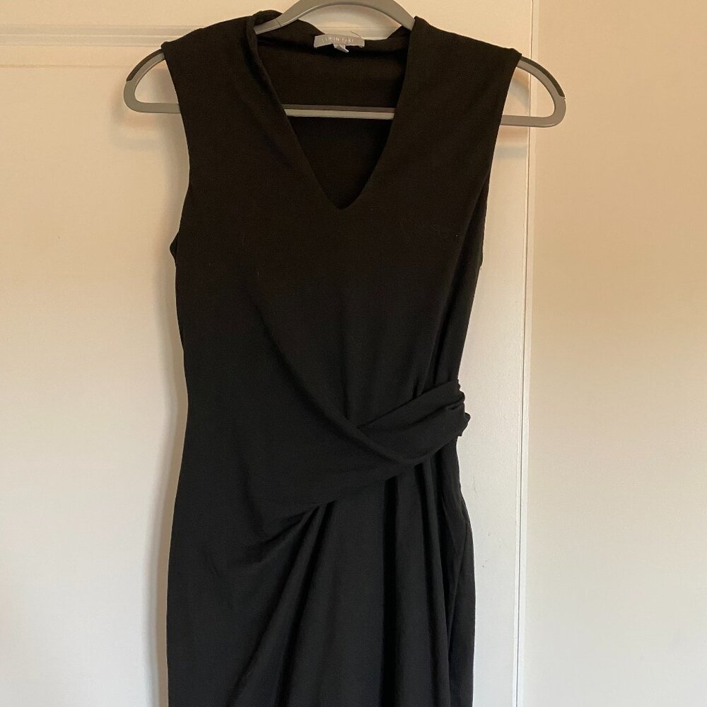 Black mini dress